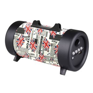 CH-M03 medium barrel with flashlight bluetooth speakerTwo hands free bluetooth