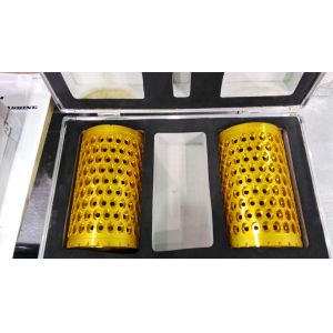 Small Paintball Die Roll Capsule Mold For 10 / 12 Softgel Encapsulation Machine