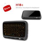 H18 plus Mini Wireless Keyboard Touchpad Backlit Small Wireless Keyboard for