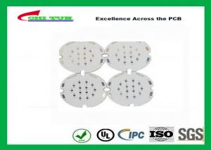 China 1 Layer PCB LED Aluminium Base Printed Circuit Board , White Solder Mask on sale