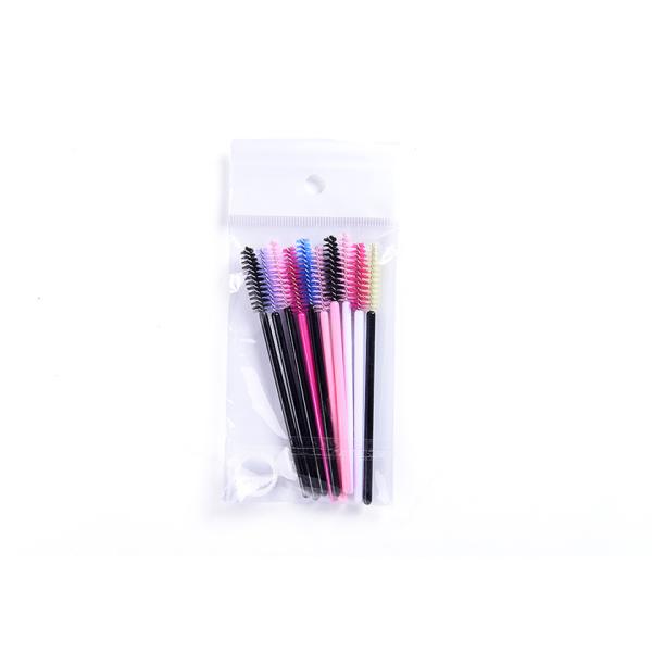 Eyelash Spiral Mascara Wand Brush , Disposable Eyelash Wands Plastic Material
