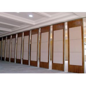 Customized Fire Resistant Folding partition walls for Banquet Hall