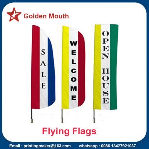 Windchaser Feather Flags Banner With Fiberglass Pole