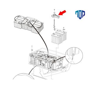 Battery Relocation Bracket Dependable Relocation Kit 12V Simple Installation
