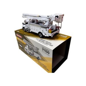 DM 1/32 Kenworth T380 Aerial Work Platform Truck Alloy Construction Vehicle Model 71100