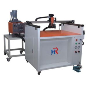 Stainless Steel HEPA Filter Making Machine PLC Control Hot Melt Gluing Machine