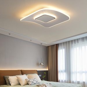 China Nordic Recessed Led Ceiling Lights Modern Minimalist Geometric Bedroom Living ceiling chandelier(WH-MA-240) on sale