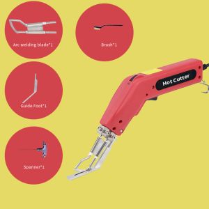 Rope Weaving Heated Fabric Cutter Adjustable Temperature