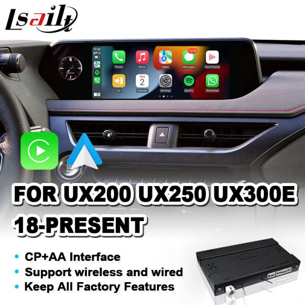 Lsailt Wireless Android Auto Carplay Interface for 2018-Present Lexus UX 250