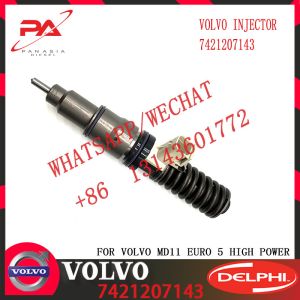 China diesel fuel injector 21569191 21207143 7421207143 21582103 for V-O-L-V TRUCKS D11C common rail injector 21569191 BEBE4J000 on sale