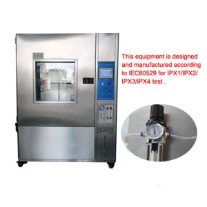 IP Code Waterproof IPX2 IPX3 IPX4 Rain Test Chamber For Electrical Products IEC