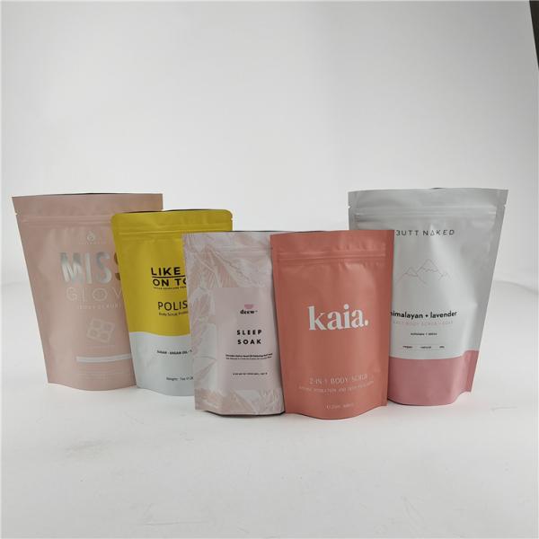 Quality Quality Assurance Storage Resealable Moisture Proof Eco-Friendly and Safe Material Bath Salt Packaging Pouch wholesale