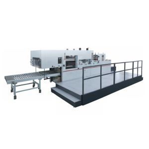 Lead Edge Feeding Corrugated Carton Die Cutting Machine For Pizza Box