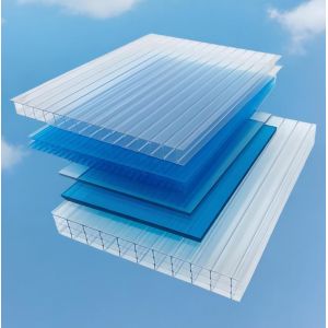 Four Layer Multiwall Polycarbonate PC Hollow Sheet For Soundproofing