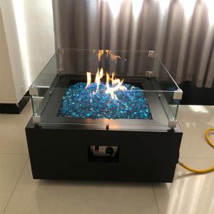 China Square 800mm Garden Gas Fire Pits 31.5 Inch Electric Fire Pit Garden on sale