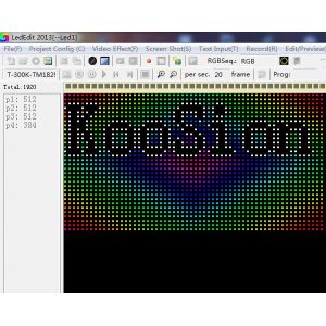 KooSion Led Edit Software program download(Lededit 2013, 2014)