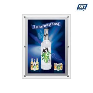 Multipe Color Thin Acrylic Box Single Sided Displaying A2 Poster Size 2000 Lux