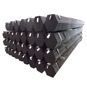 OEM Structure Black Steel Pipes Oval Square Rectangular ERW Welded