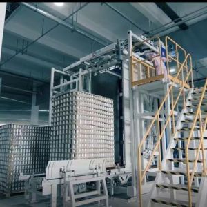 Cheap Empty Can Depalletizer Robot Can Remover for sale