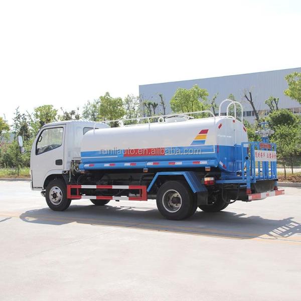 China Factory DFAC DongFeng 5000 Litres 5CBM Water Bowser Sprinkle Tank Truck Watering Cart Water Truck