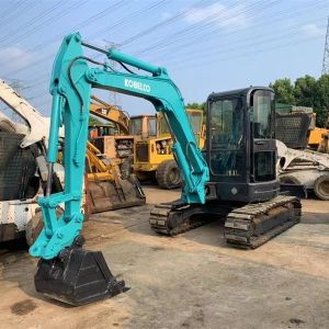Kobelco SK55SR Used Mini Excavator WIth 0.3M3 Bucket