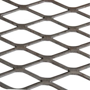 Flatten Type Aluminum Mesh Expanded Metal Sheet For Catwalk Grating