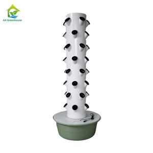 Vertical 5 Holes Each Layer Custom Multi-layer Petal Hydroponic Tower for