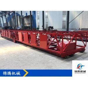 Deep Vibration Concrete Canal Paver Machine Pulping Split Connection Durable