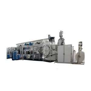 China 500pcs/Min 320KW Female Use Panty Liner Machine With Mitsubishi Control on sale