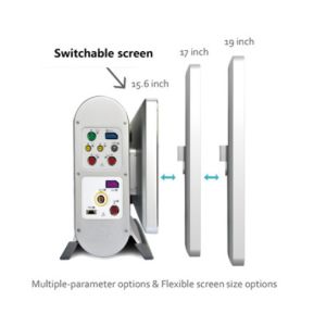 Portable Anaesthetic Monitoring Equipment Oxygen Analyzer TFT 15.6" LCD