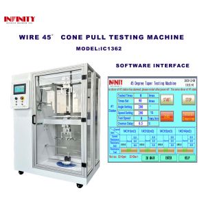 Wire Pull Tester for Precise Wire Resistance Detection AC220V 3A Power Supply