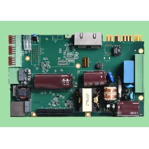 Buy cheap 0.25mm PCB Circuit Board Assembly FR-4 Black For Industrial Control from wholesalers