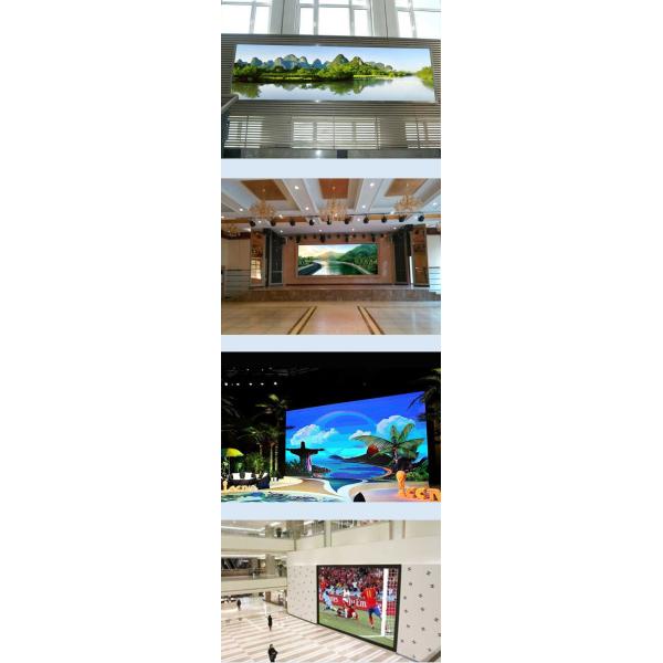 Full LED Wall Display Screen , P6 Advertising Display Board High Refresh Rate