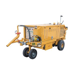 Wet Shotcrete Machine For 8 Cubic Meters/H Wet Mix Concrete Spraying In Orange