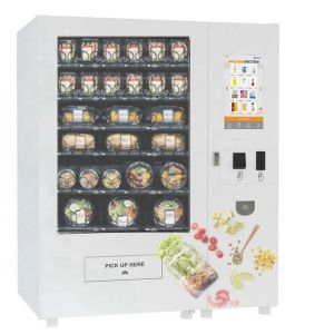 Touch Screen Refrigerated Salad Vending Machine