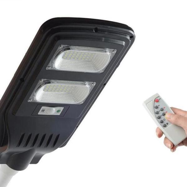 Quality 5000 Lumens All In One Solar Street Courtyard Light 100W 200W Aluminum Alloy Shell wholesale