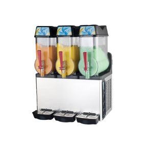 Three Bowl Ice Slush Machine Granita Smoothie Electrics Retro Slush For Home
