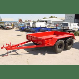 10x6 Fully Hot Dipped Galvanised Tandem Caged Trailer 2000KG