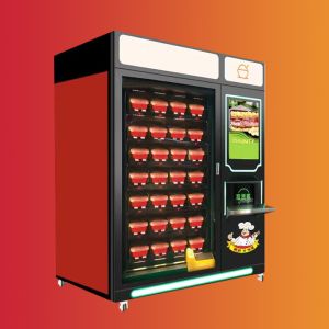 60-200 Servings Healthy Food Vending Machines , 160w Automatic Industrial