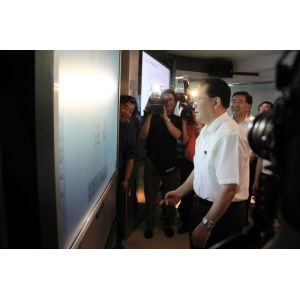 20 Touch Points Iboard Interactive Whiteboard with Aluminium Frame Material and