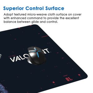 Rubber Overlocked Valorant Pattern Printed Computer Mat Custom Xxl Gaming Mouse