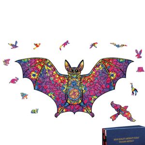 Halloween Unique Shaped Game Jigsaw Puzzle CMYK Printing 200 Piece