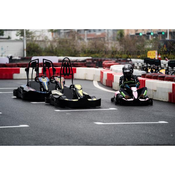Quality Indoor Racing Electric Go Kart 900w 48V With 6 Levels Adjustments Pedal wholesale