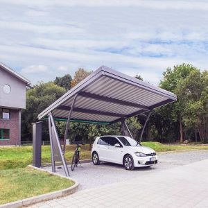 5deg - 15Deg Installation aluminum solar carport structures solar bracket solar