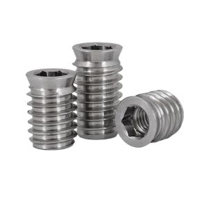 Hexagon Socket Wood Insert Nut Made Of Stainless Steel 201/304/316 For Durable