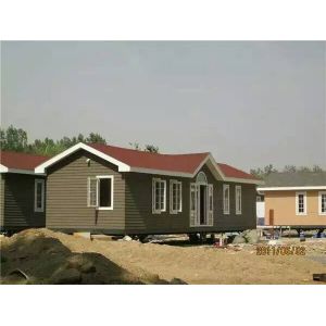 Cheap Eco - Friendly External Brown WPC House With High Impact Resistant for sale