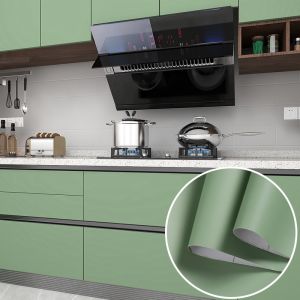 Water-proof and PVC Material for Home Decoration Solid Color Backsplash