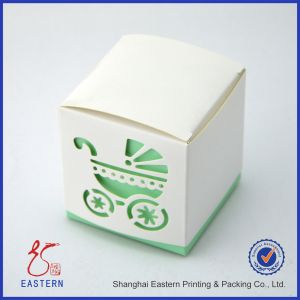 Beautiful Single 150mm Height Macaron Paper Box Glossy Lamination