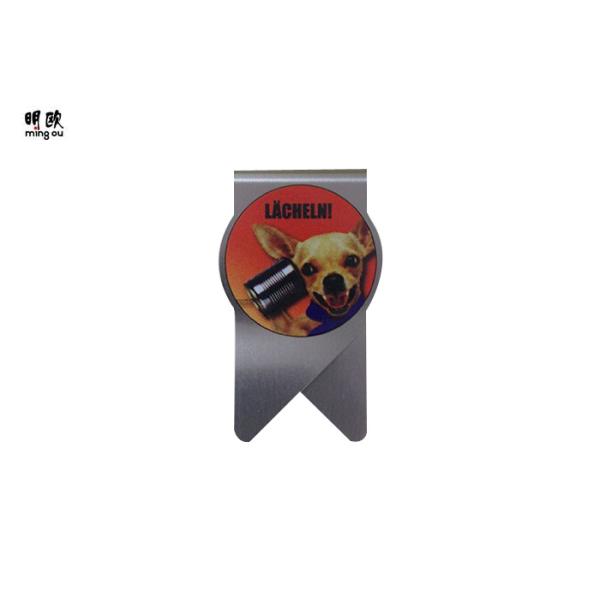 Quality Classic Cash Money Clip Custom Shape , Relic Photo Money Clip For Lady wholesale