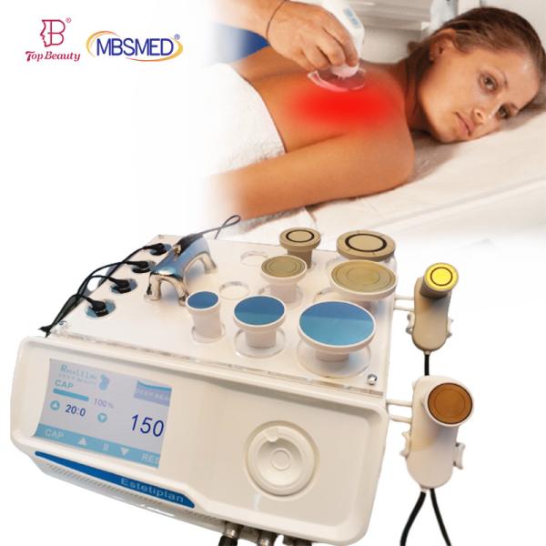 Smart Tecar Therapy Machine CET RET RF 448khz For Facial Anti Aging Diathermy